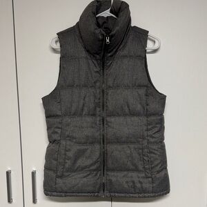 Old Navy Charcoal Gray Puffer Vest